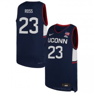 Jayden Ross #23 UConn Huskies Navy Basketball Jersey | Men Premium Stitched NCAA Gear 52807435