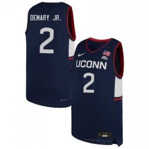 #2 Silas Demary Jr. UConn Huskies Navy Men NCAA Basketball Jersey | Premium Championship Gear 93027906