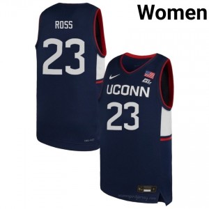 #23 Jayden Ross Huskies Navy Women University Basketball Jersey | Premium Championship Gear 53284045
