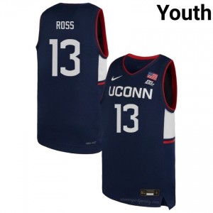 #13 Jacob Ross UConn Navy Youth College Basketball Jersey | Premium Championship Gear 27451204